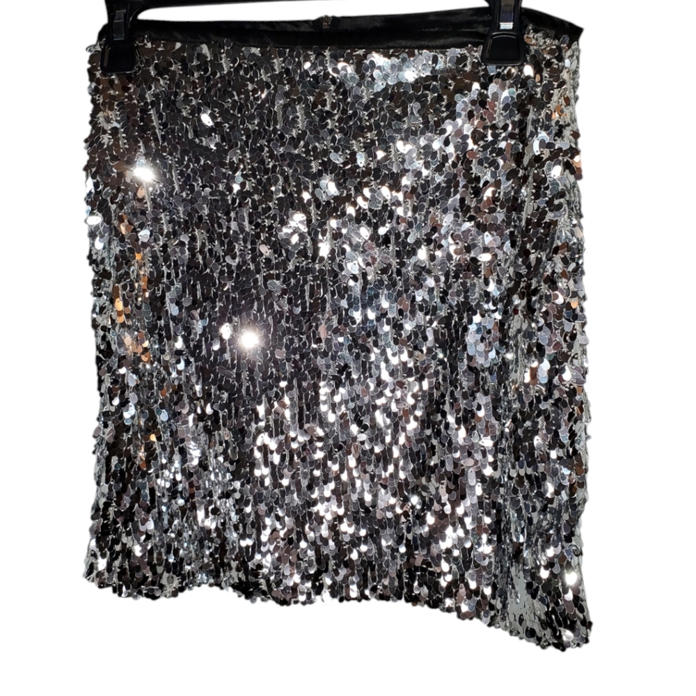 Silence + Noise Sequin Skirt size Large